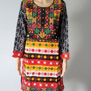 Hand work beautiful traditional outfit